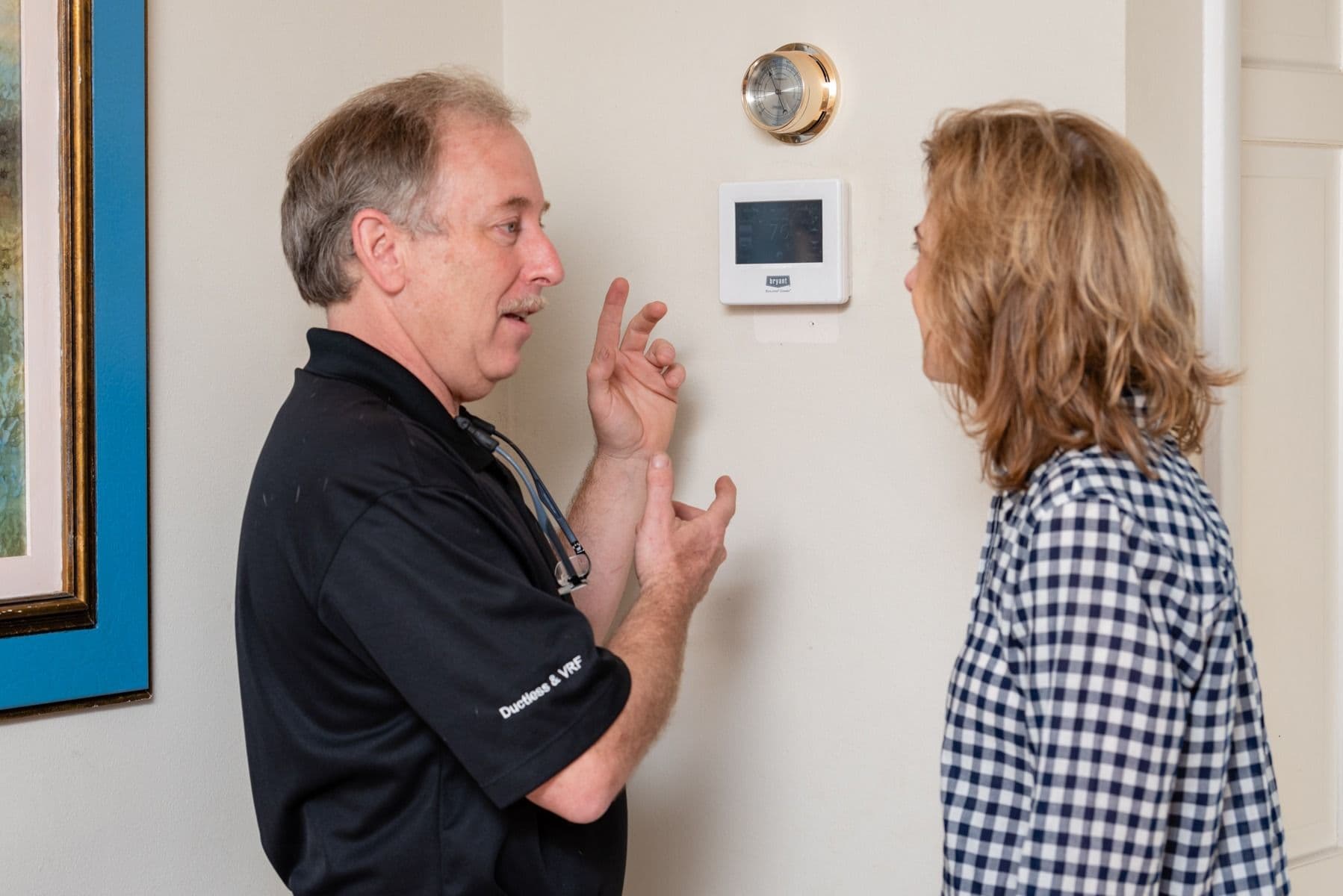 Owner-Mike-With-A-Customer-Philadelphia-Gas-Electric-Heating